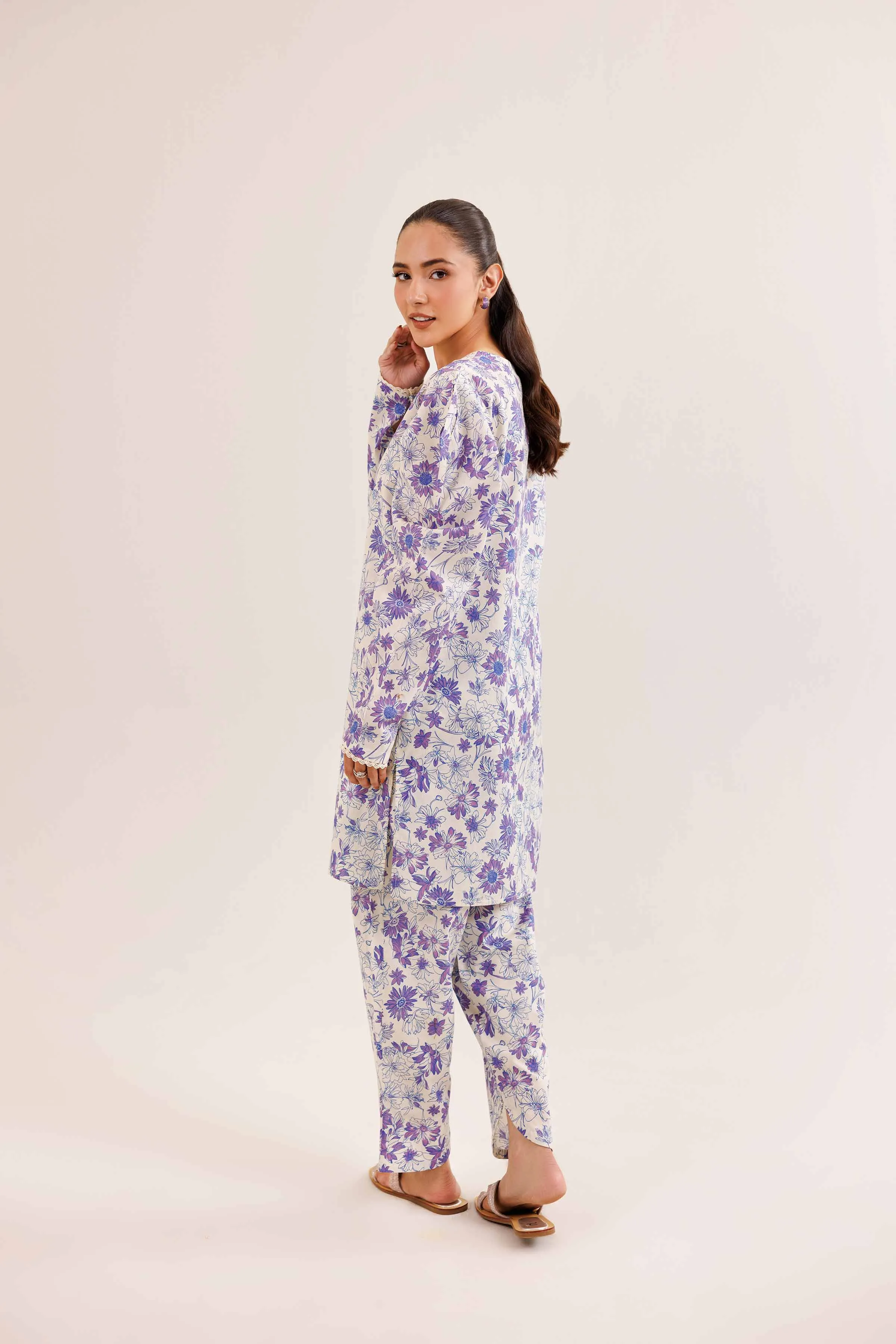 2 Piece - Printed Suit - PE25-310