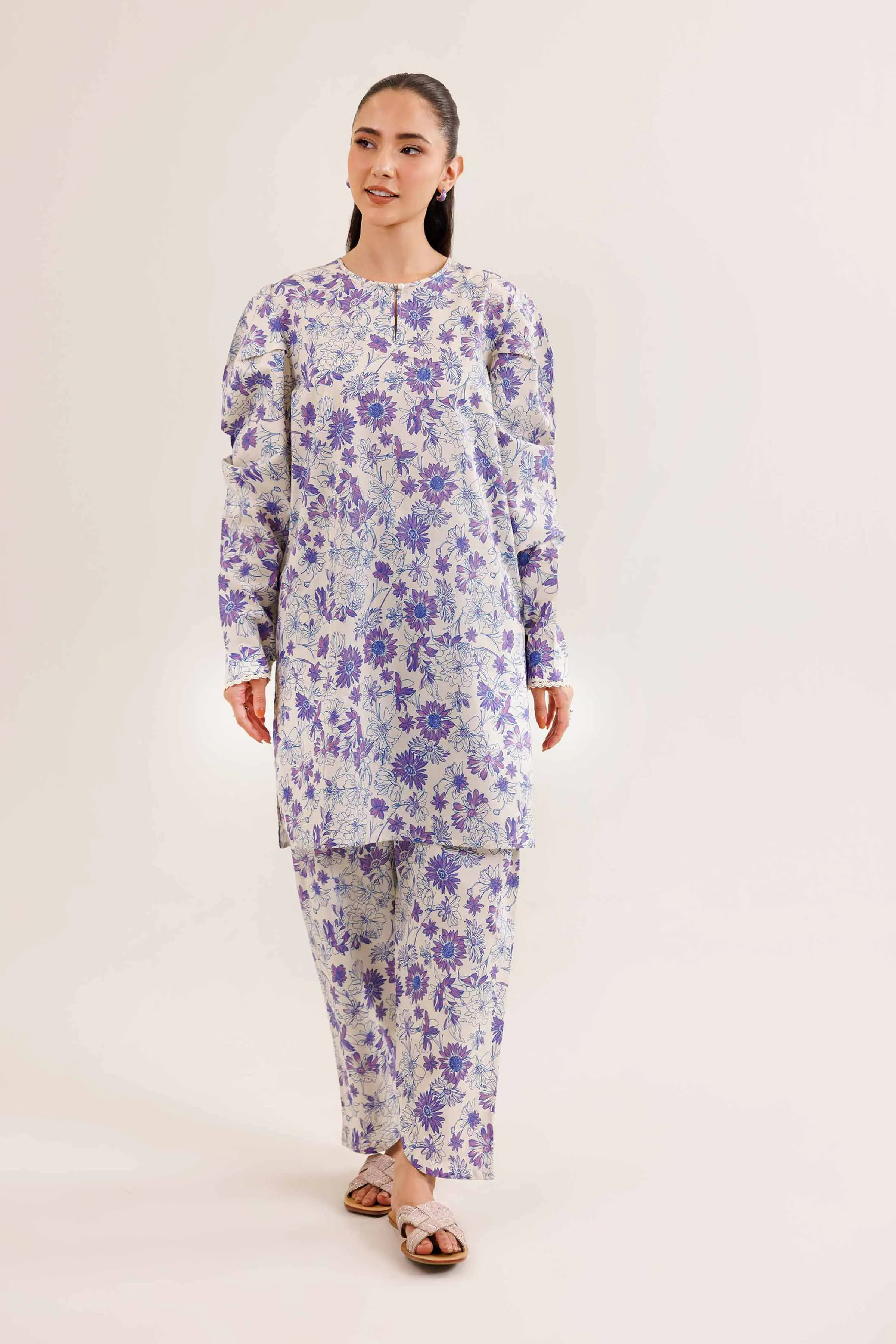 2 Piece - Printed Suit - PE25-310