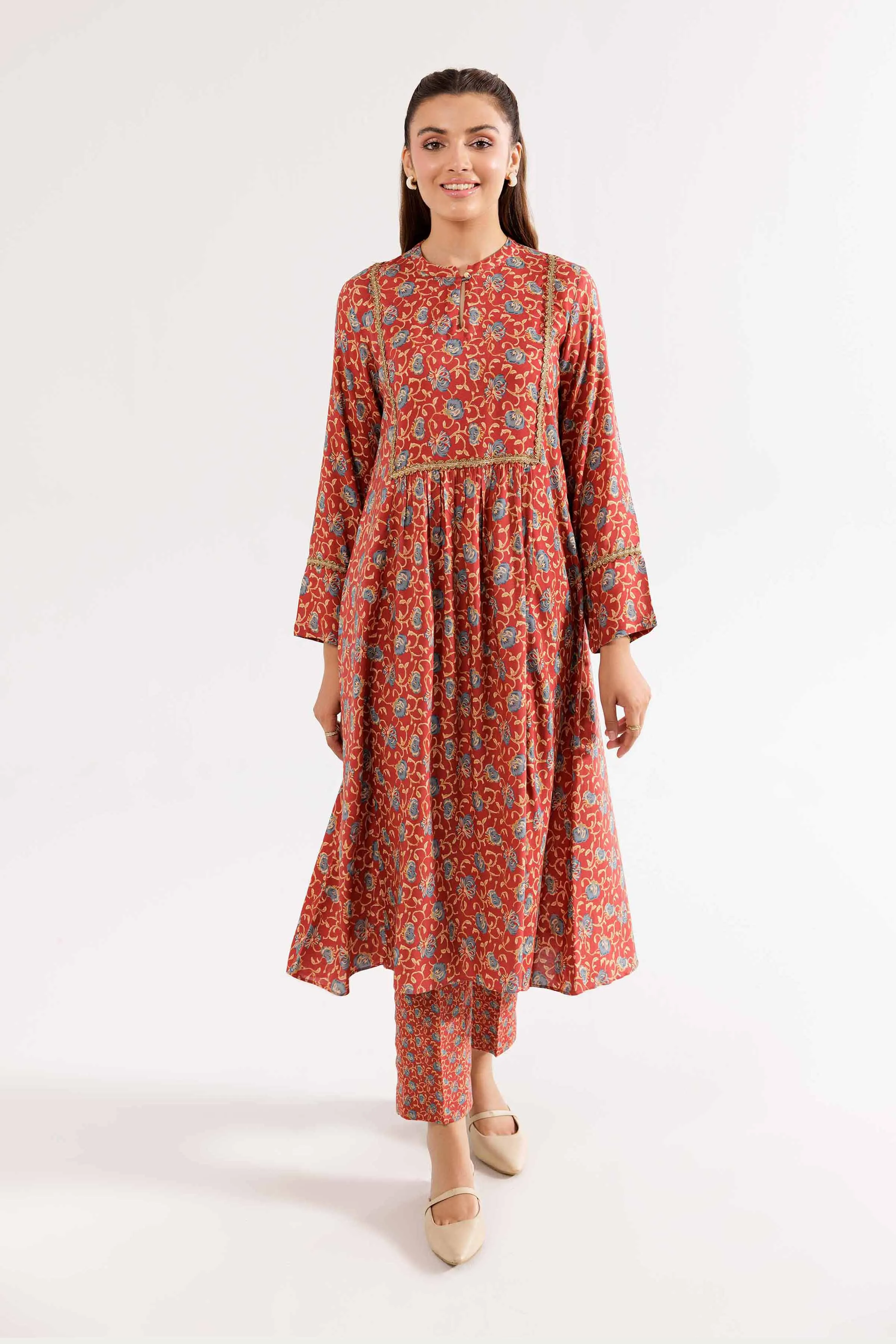 2 Piece - Printed Suit - PW24-392