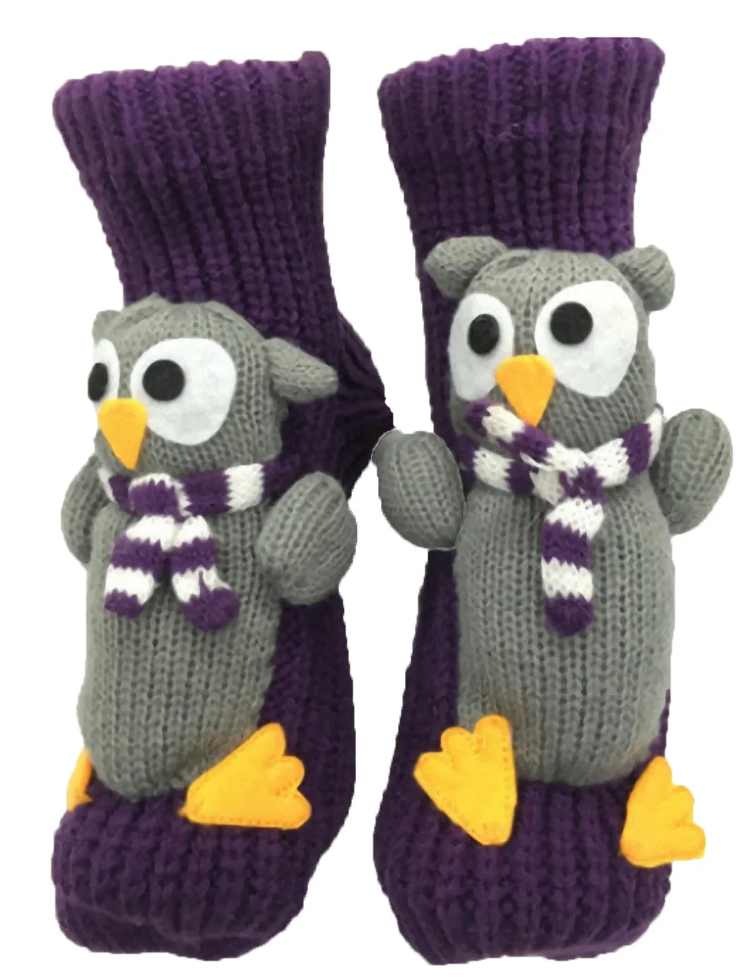 3D Cartoon Animal Funny Woolen Knit Socks Thickened Winter Warm Socks