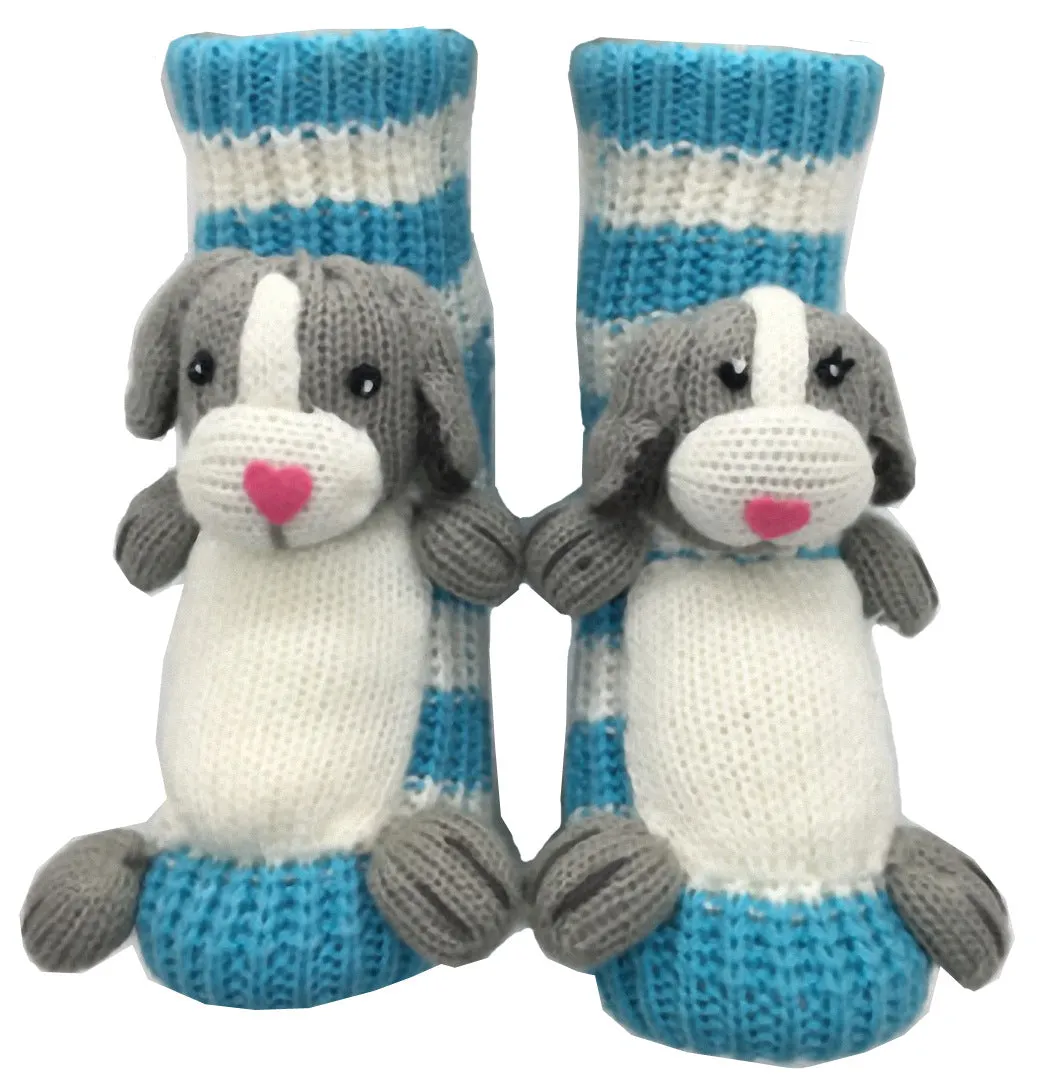 3D Cartoon Animal Funny Woolen Knit Socks Thickened Winter Warm Socks