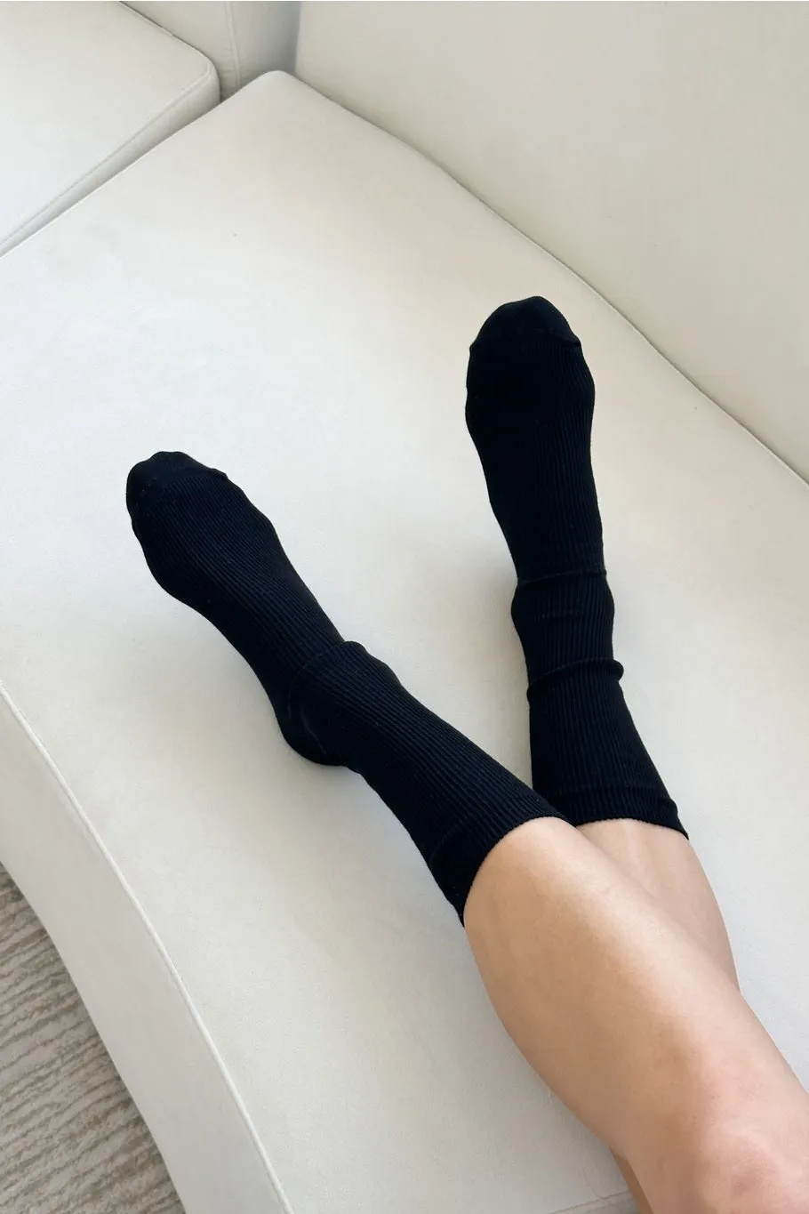 Black Trouser Socks