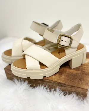 Blowfish Comilla Sandal in Soft Cloud FINAL SALE