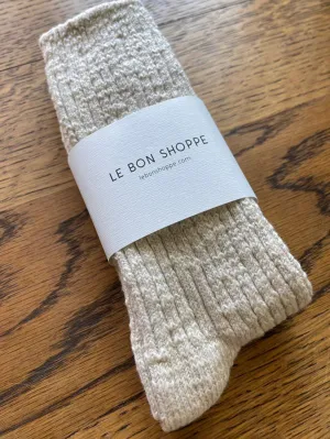 Cottage Socks - Oatmeal