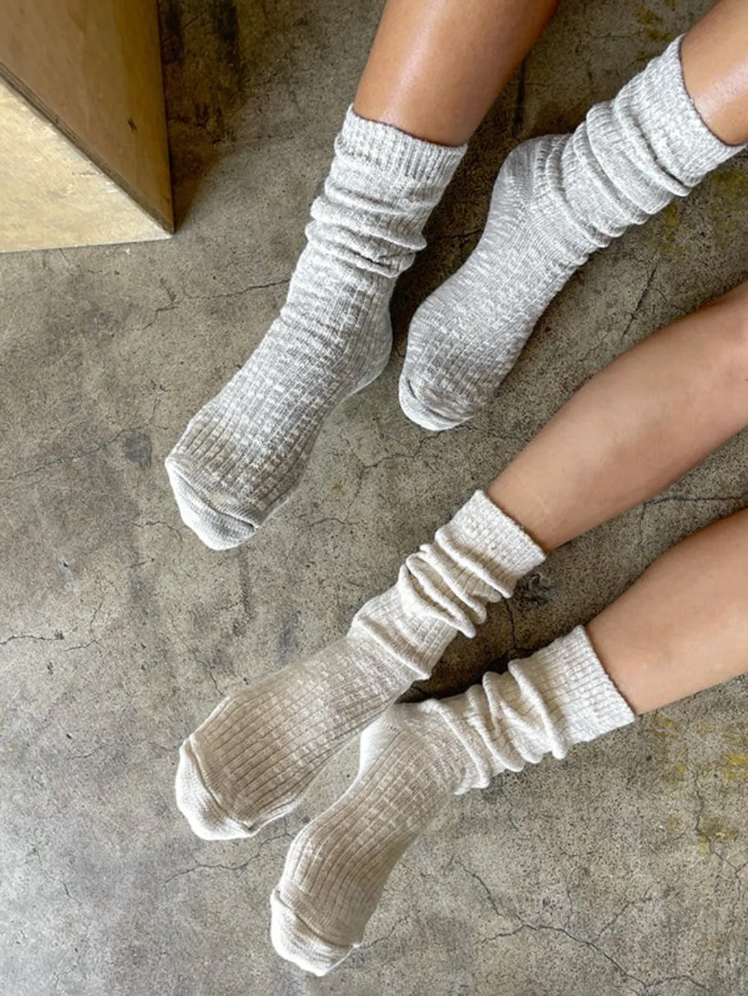 Cottage Socks - Oatmeal