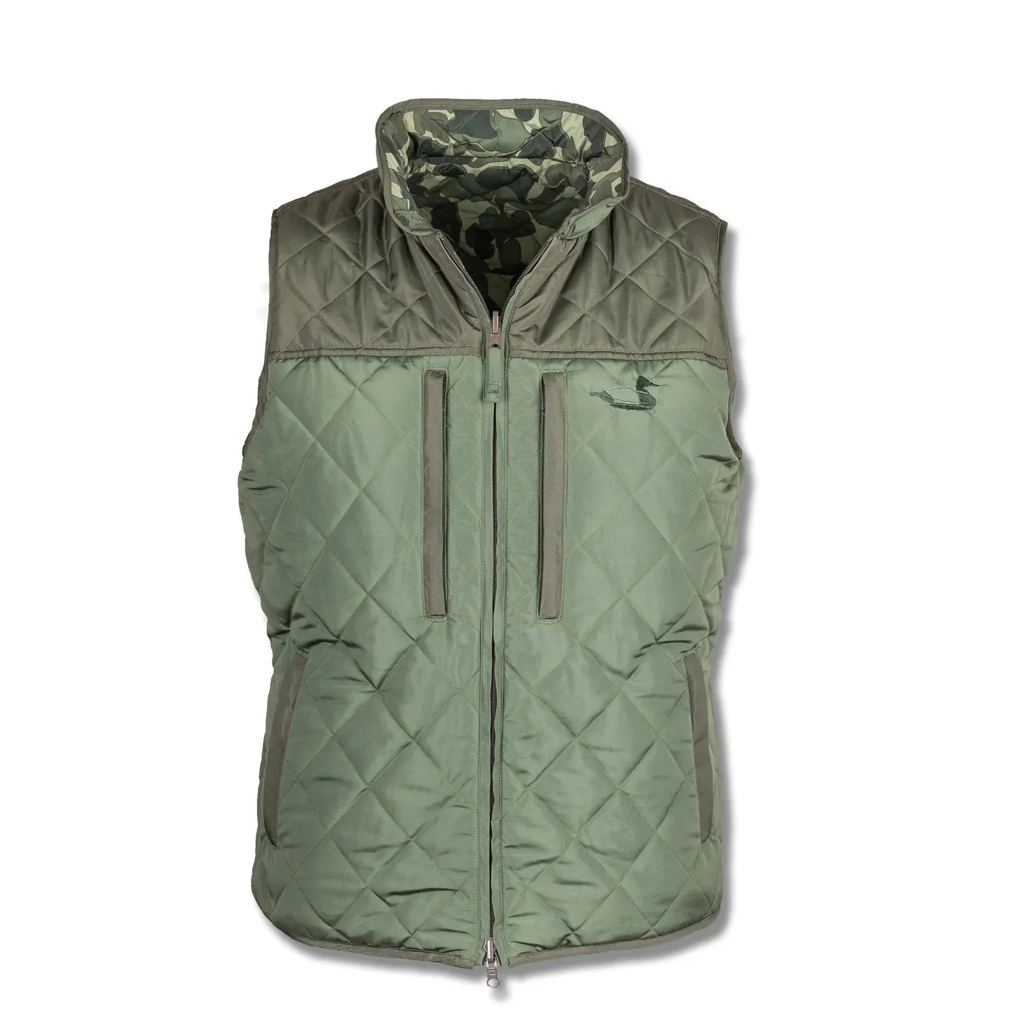 Dixie Decoy SOUTH CREEK 2.0 REVERSIBLE VEST - TIMBER