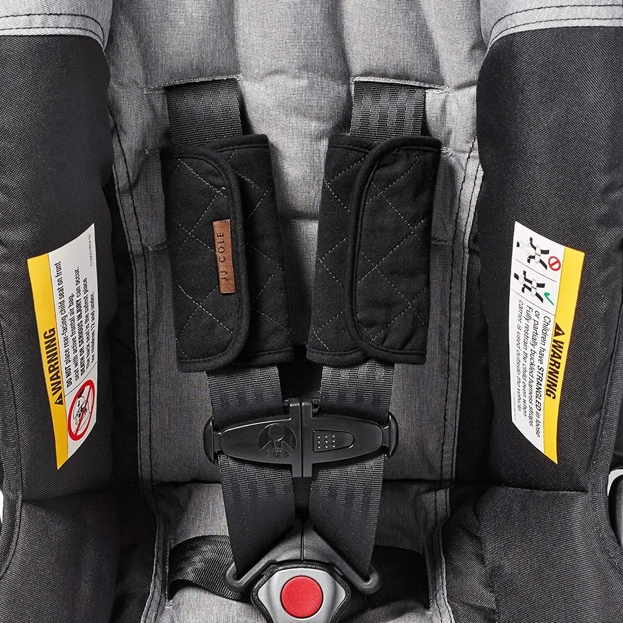 JJCOLE Strap Covers - Black