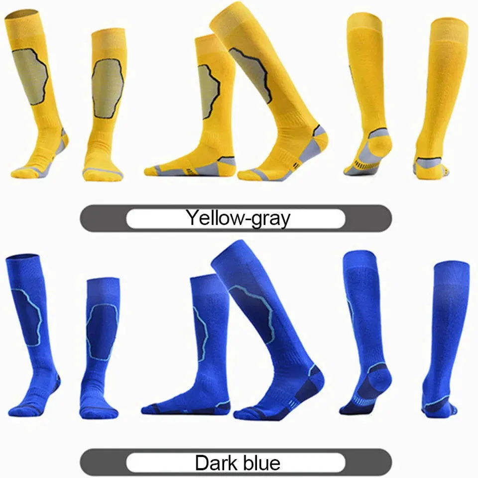 KoKossi Winter Thicken Long Tube Hiking Ski Mountaineering Socks Women Men Terry Thick Bottom Skin-friendly Non-slip Warm Socks