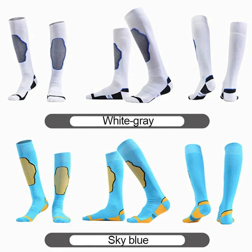 KoKossi Winter Thicken Long Tube Hiking Ski Mountaineering Socks Women Men Terry Thick Bottom Skin-friendly Non-slip Warm Socks