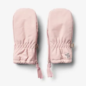 Mittens Zipper Tech - rose frost