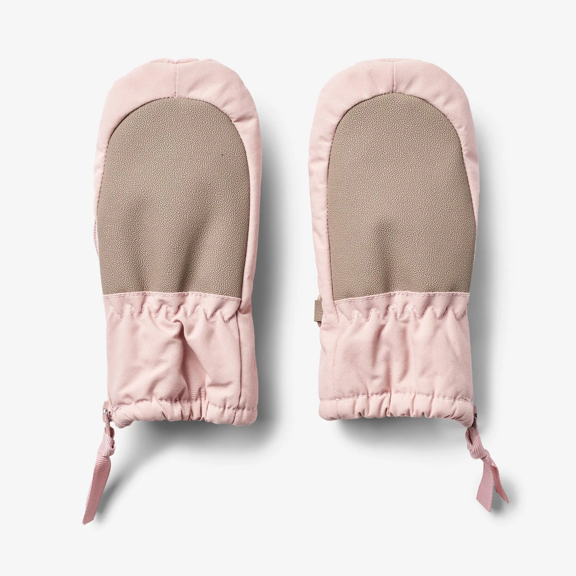 Mittens Zipper Tech - rose frost