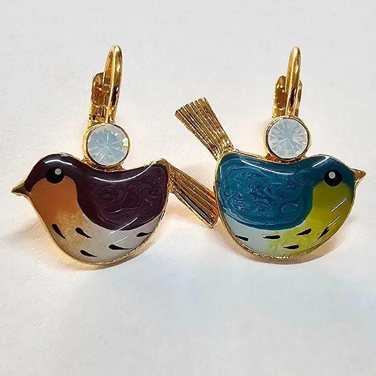 NECKLACE TARATATA BIRDS ON GOLD