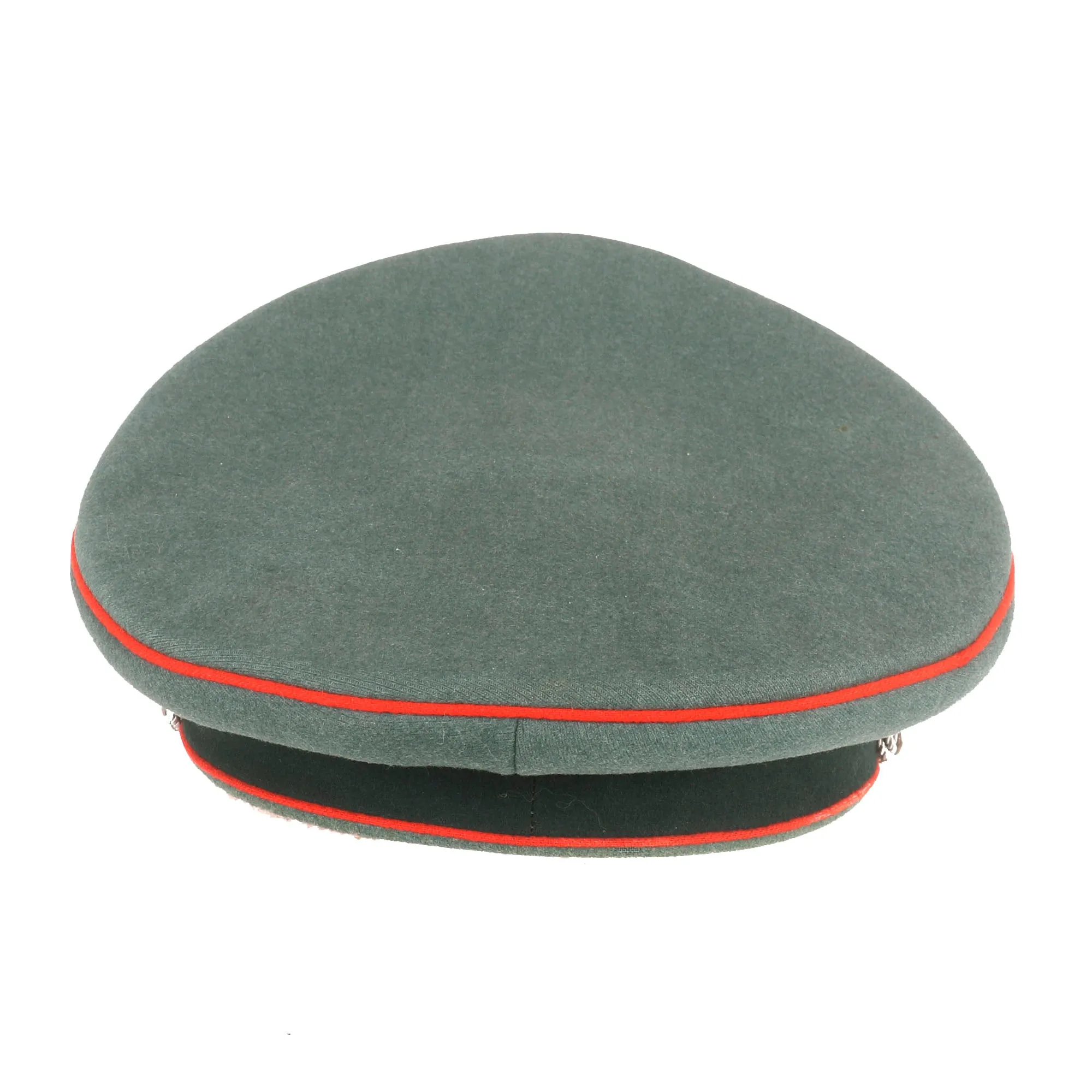 Original German WWII Early Heer Army Artillery Officer Schirmmütze Visor Cap by J.A. Hierteis Söhne - Excellent Condition