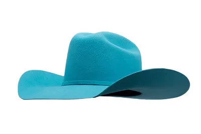 Pro Hats 8X Minnick Tiffany Turquoise Felt Hat