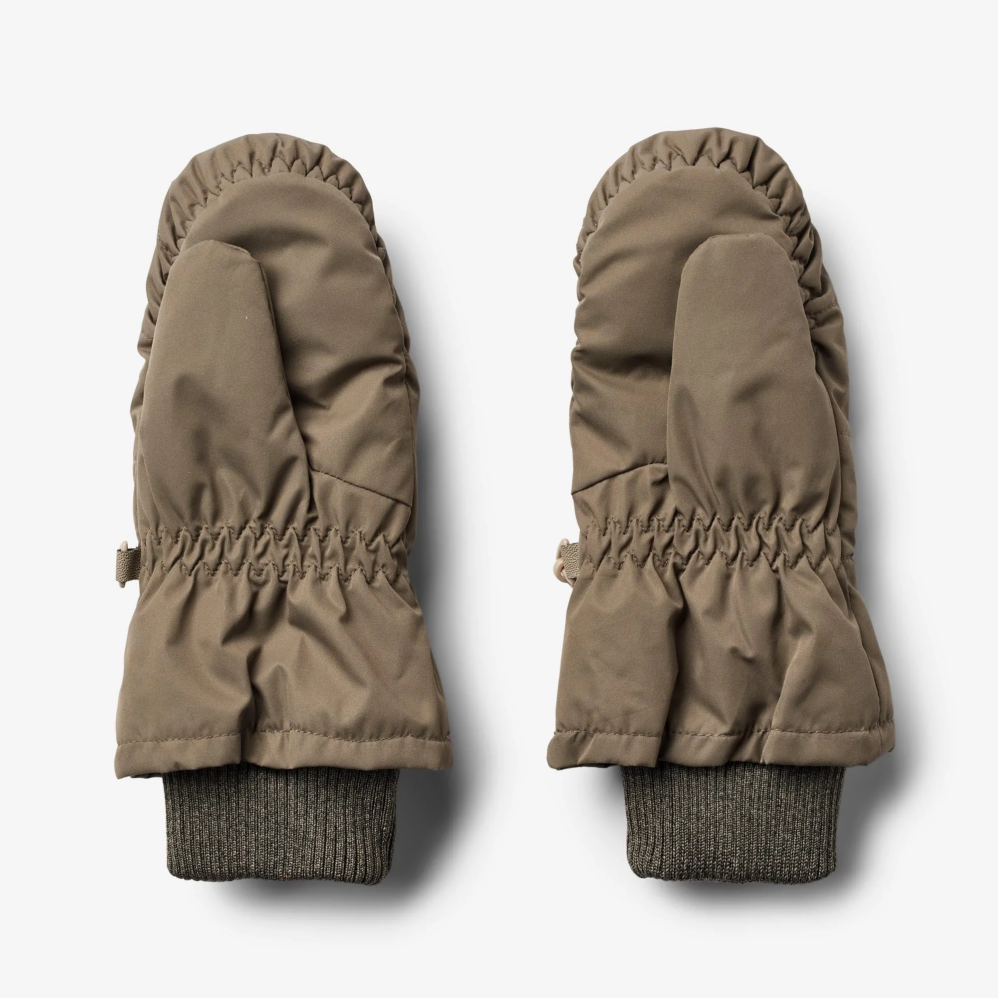 Puffer Mittens Jazz - dry wood