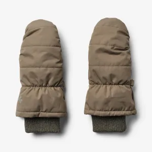Puffer Mittens Jazz - dry wood