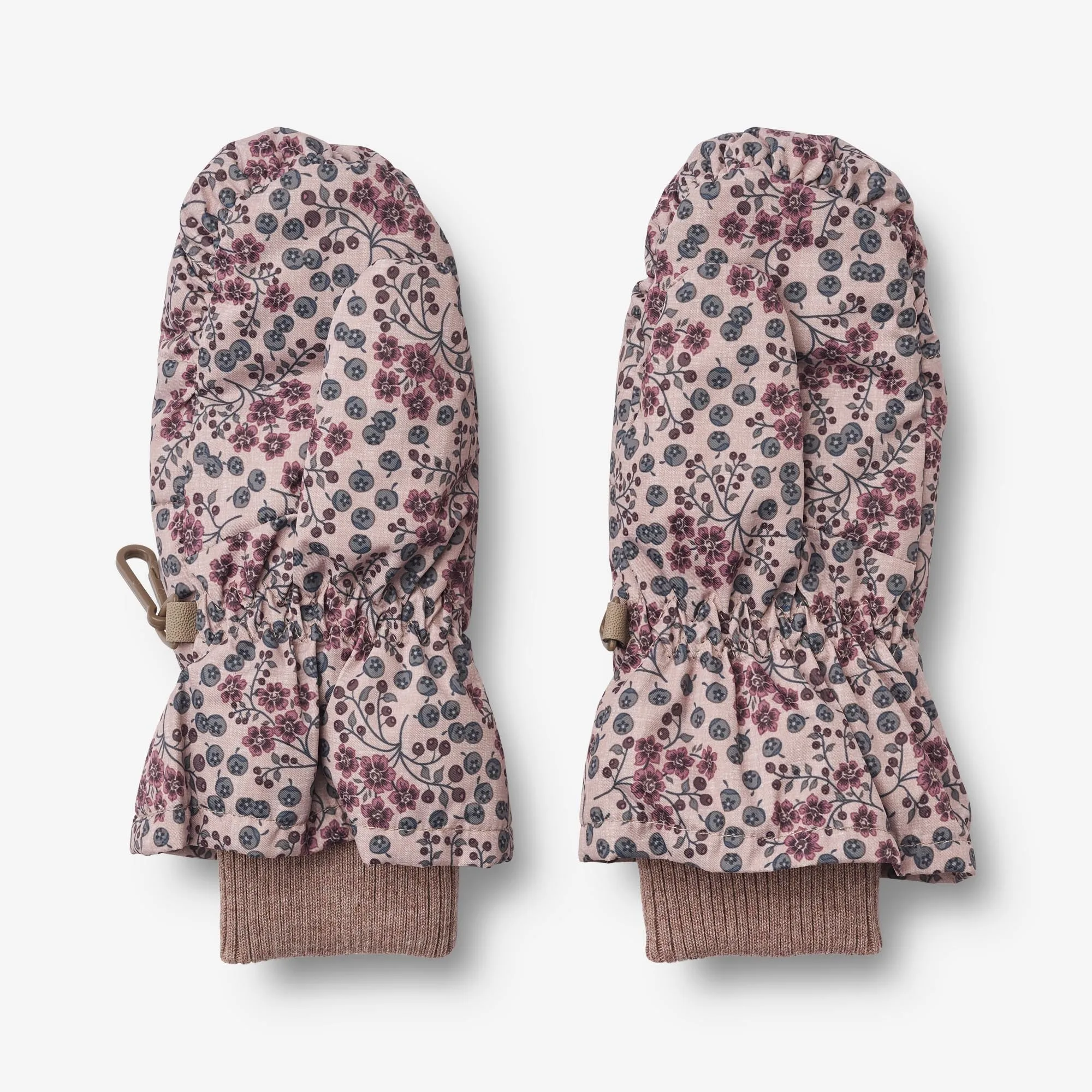 Puffer Mittens Jazz - pale lilac berries