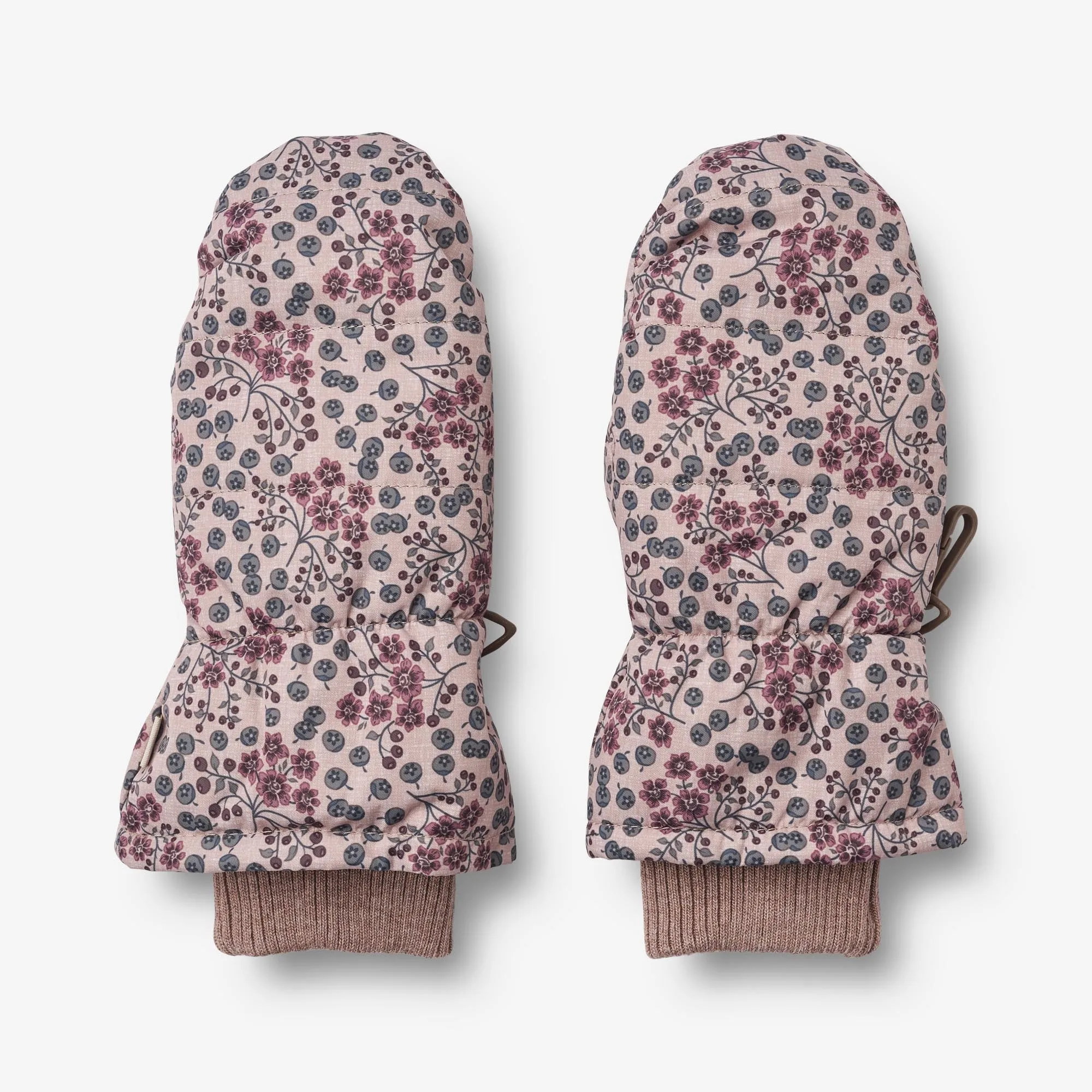 Puffer Mittens Jazz - pale lilac berries