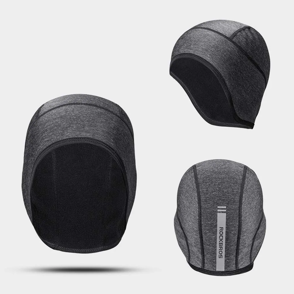 ROCKBROS Skull Cap Thermal Helmet Liner for Men Women Moisture Wicking Fits Under Helmets
