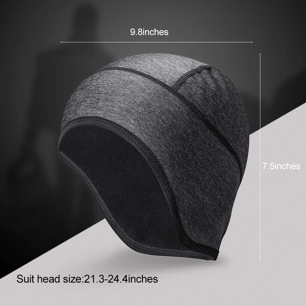 ROCKBROS Skull Cap Thermal Helmet Liner for Men Women Moisture Wicking Fits Under Helmets