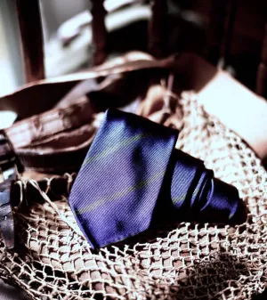 Silk Twill Narrow Stripe Tie ET032B