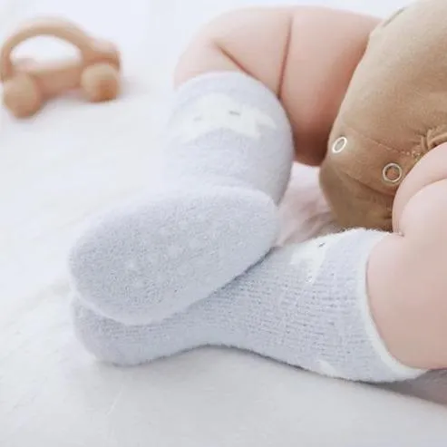 Soft Color Winter Baby Socks