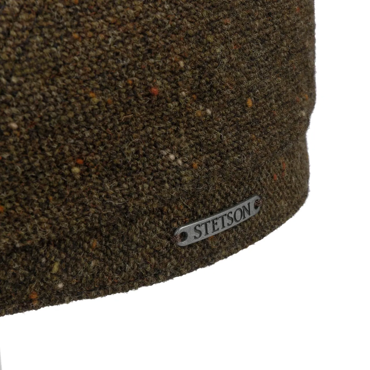 Standsfield 6 Panel Flat Cap by Stetson