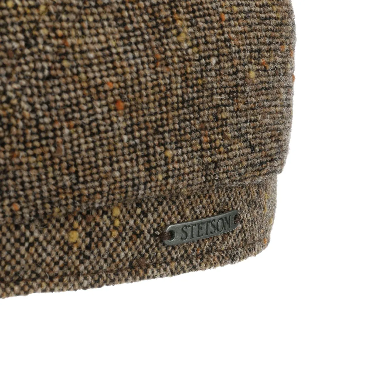 Standsfield 6 Panel Flat Cap by Stetson