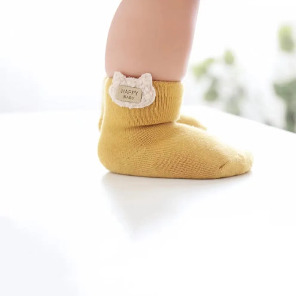 Vivi Winter Thick Baby Socks [Set of 3]
