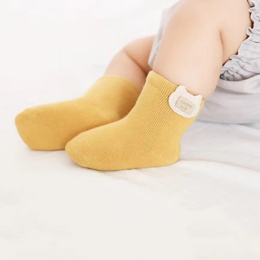 Vivi Winter Thick Baby Socks [Set of 3]