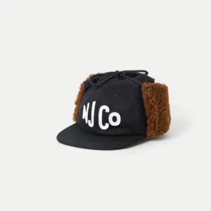 Winter Cap Ear Flap (Navy)